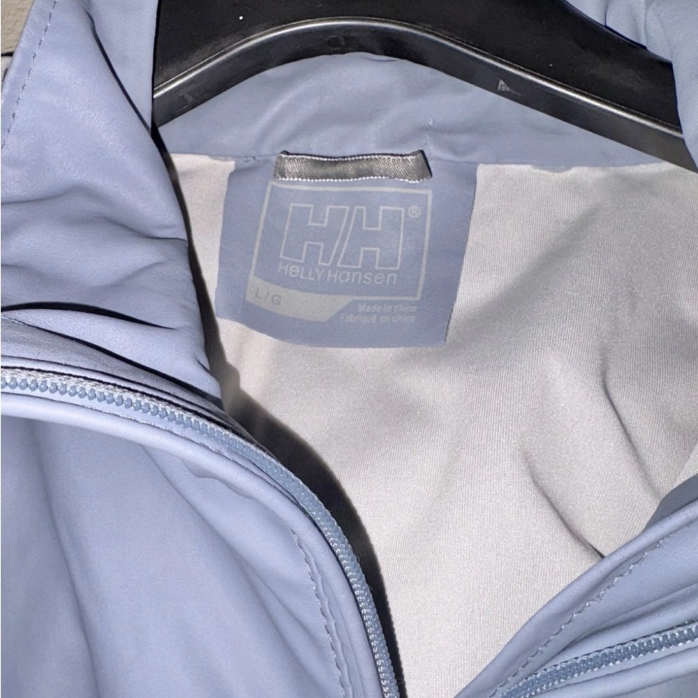 Helly Hansen Sky Blue Hooded Jacket - Picture 4 of 7